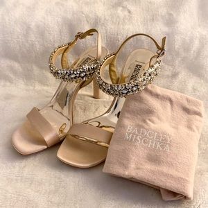 BADGLEY MISCHKA Lily heeled sandals